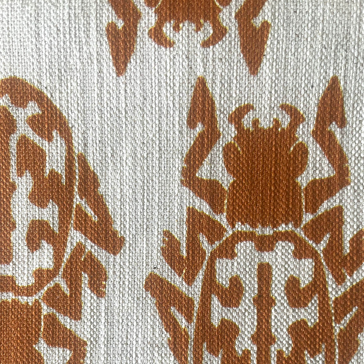Insect Rust on Beige Scatter Cushion Cover