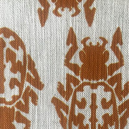 Insect Rust on Beige Scatter Cushion Cover