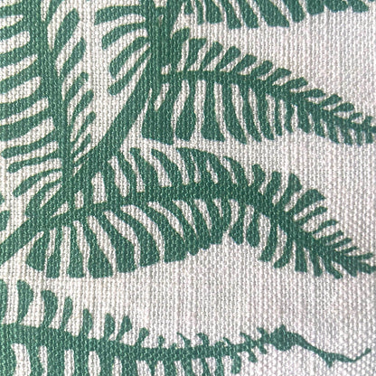 Fern Green on White Scatter Cushion Cover